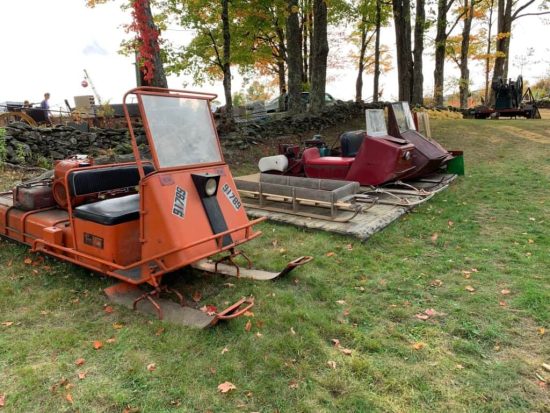 antique snowmobiles