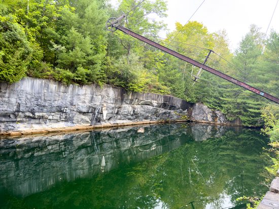 The West Rutland Marble Quarry